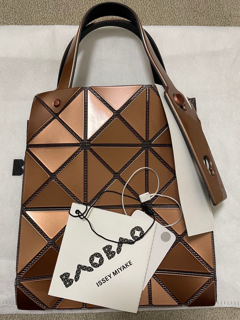 【専用BAOBAO ISSEY MIYAKE ブラウン トートバッグ