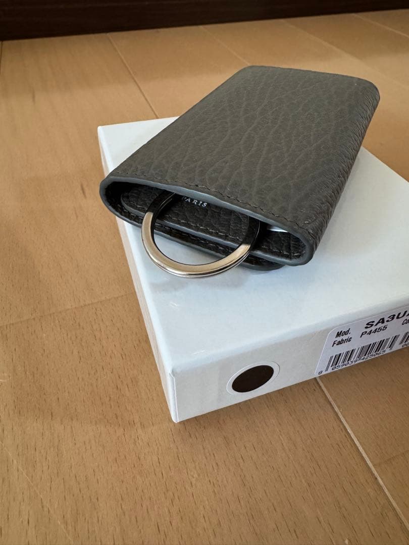 美品！　メゾンマルジェラ　キーケース　ダークグレー　ユニセックス　今期限定