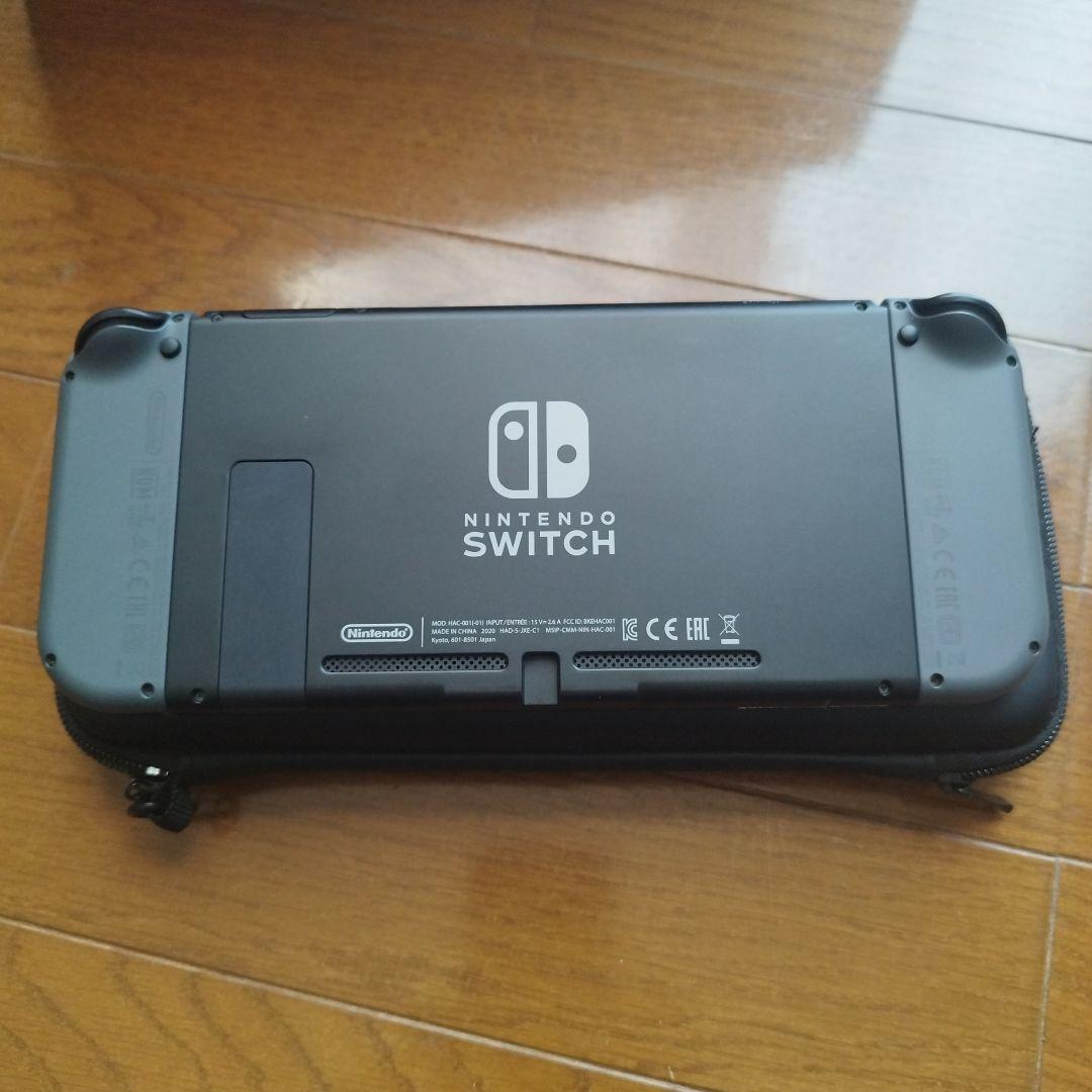 Nintendo Switch グレー 本体 元箱＆ケース付き