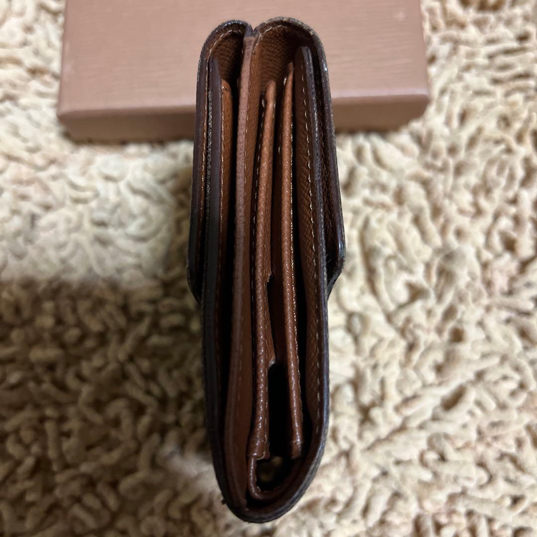 ルイ・ヴィトン　モノグラム　ポルトモネ・ビエ・カルトクレディ　Wホック　三つ折り