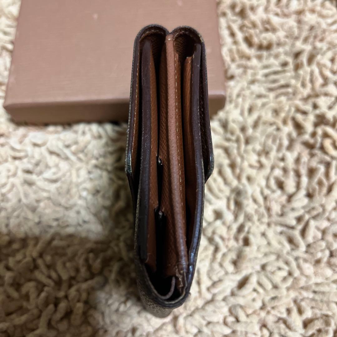 ルイ・ヴィトン　モノグラム　ポルトモネ・ビエ・カルトクレディ　Wホック　三つ折り