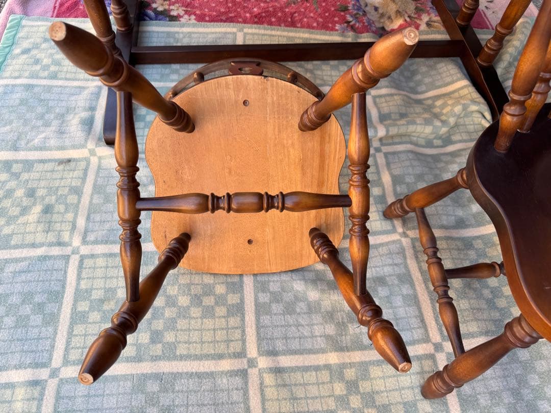 ラスト 【飛騨産業】キツツキ　ウィンザーチェア　ダイニングチェア　椅子