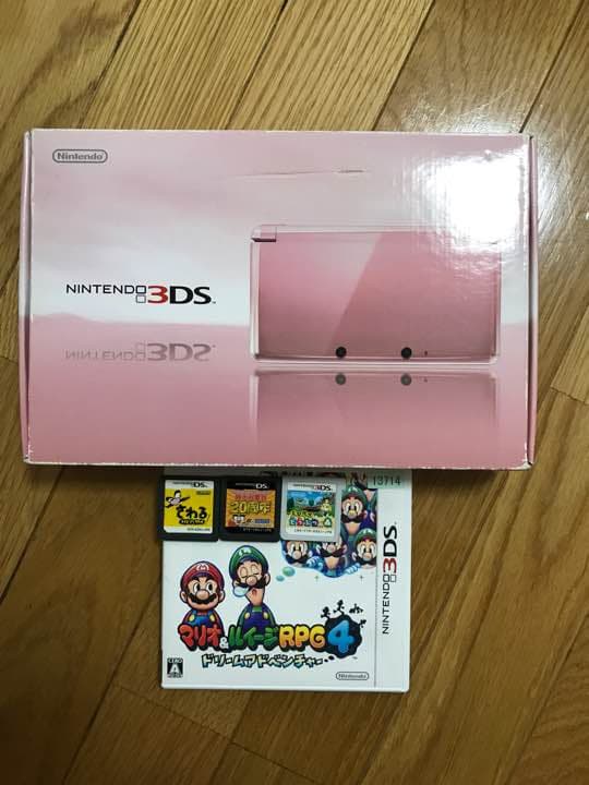 DS本体とゲームカセット