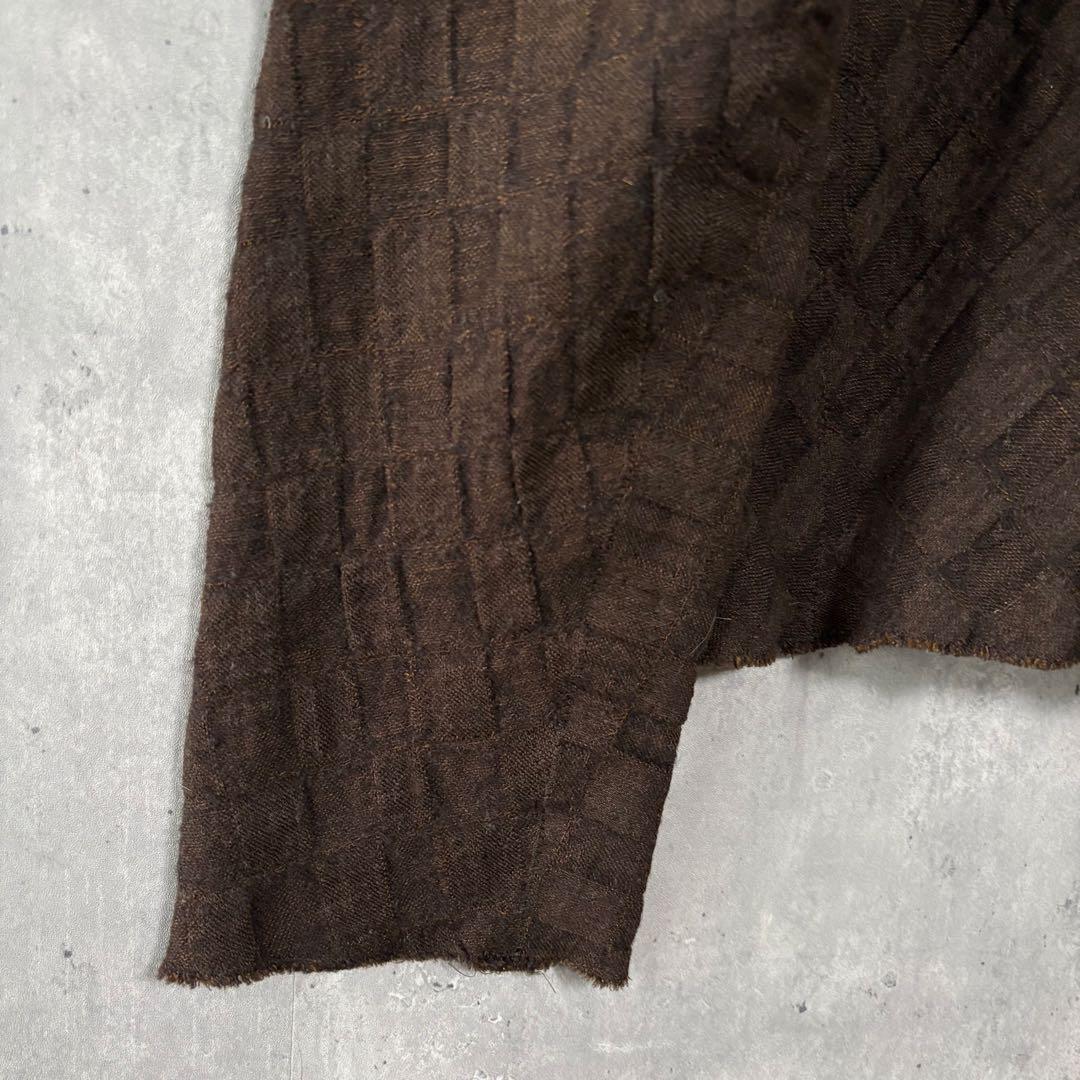 良品✨ヨーガンレール リネンウールスタンドカラージャケット　希少