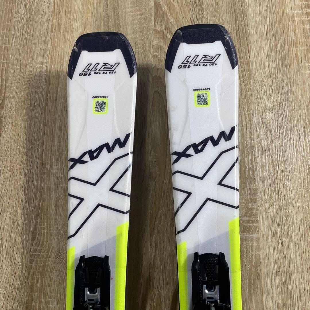 【送料無料‼︎】①SALOMON 150cm ストック105cm スキーセット‼︎
