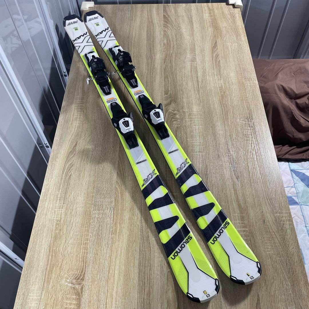 【送料無料‼︎】①SALOMON 150cm ストック105cm スキーセット‼︎
