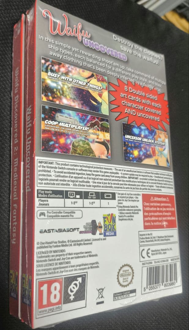 新品・未開封 Waifu Uncovered /Discovered2 セット