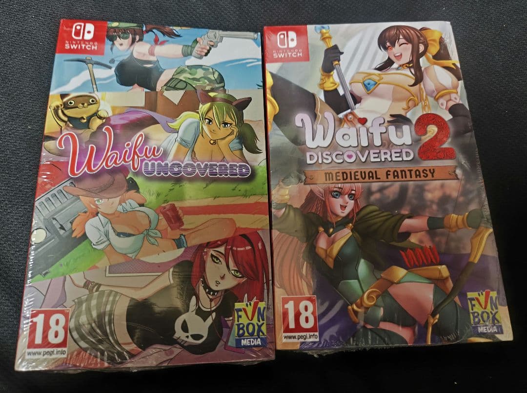 新品・未開封 Waifu Uncovered /Discovered2 セット