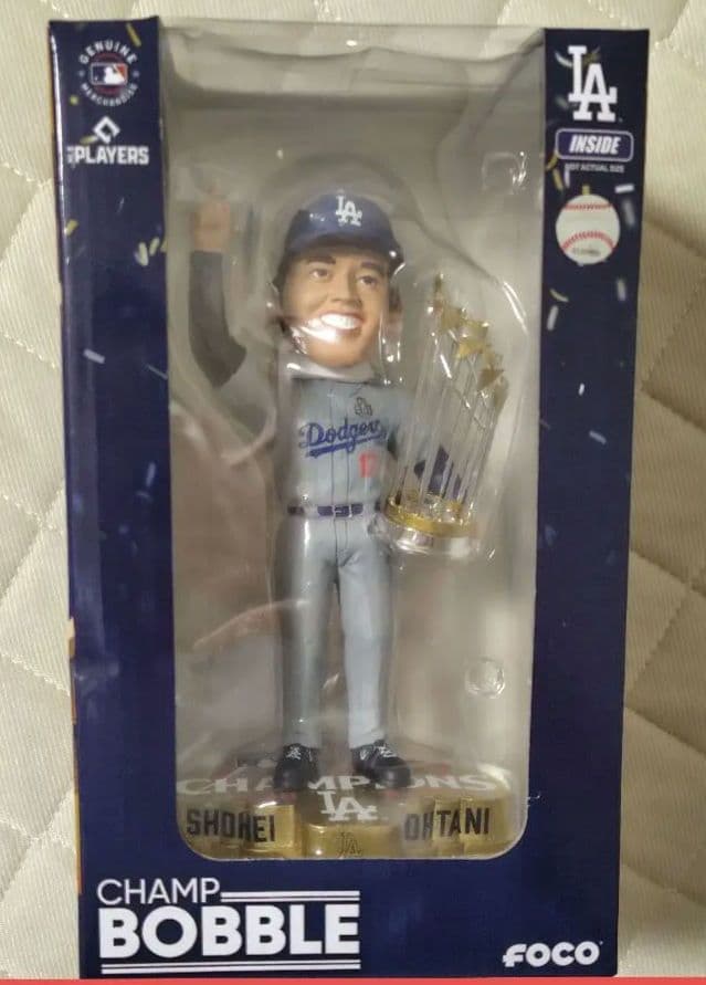 【ワールドシリーズ制覇】Dodgers 大谷翔平 ボブルヘッド8インチ