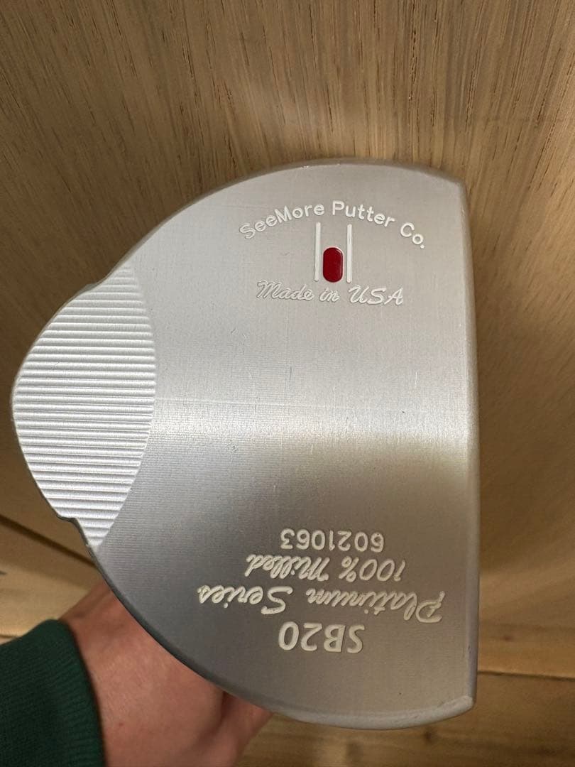 シー・モア　パター Platinum Series SB20 ストレート 34