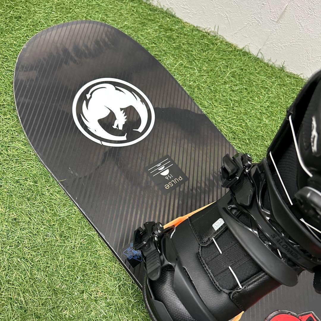 美品‼️C027 SALOMON 156cm メンズスノーボードセット