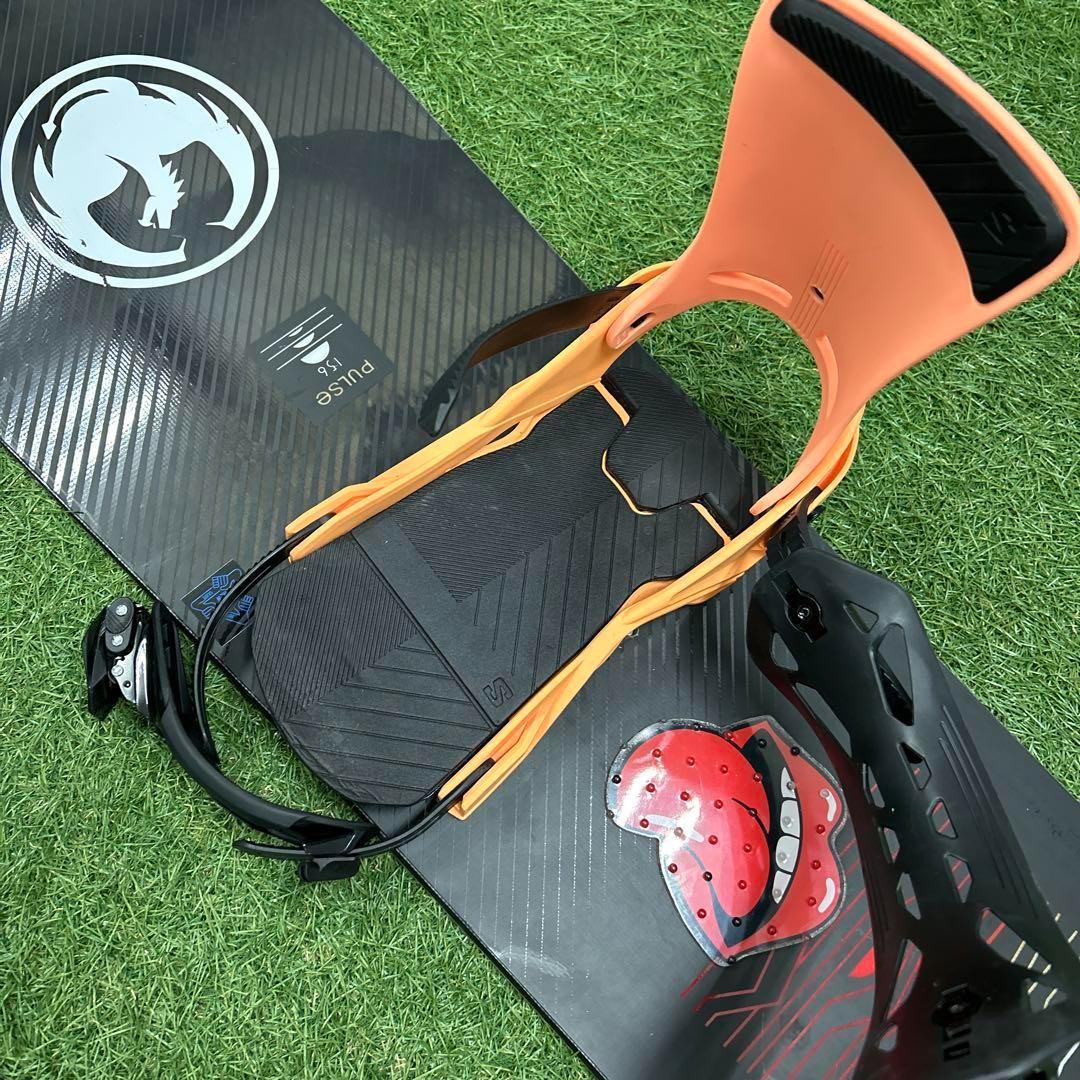 美品‼️C027 SALOMON 156cm メンズスノーボードセット