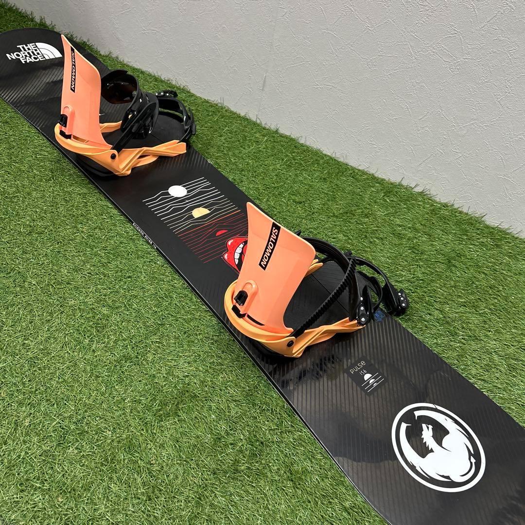 美品‼️C027 SALOMON 156cm メンズスノーボードセット