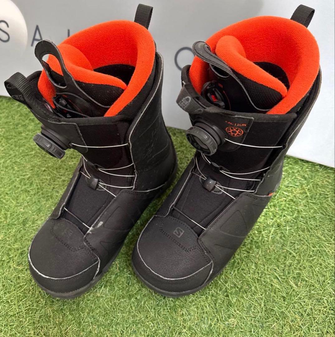 美品‼️C027 SALOMON 156cm メンズスノーボードセット