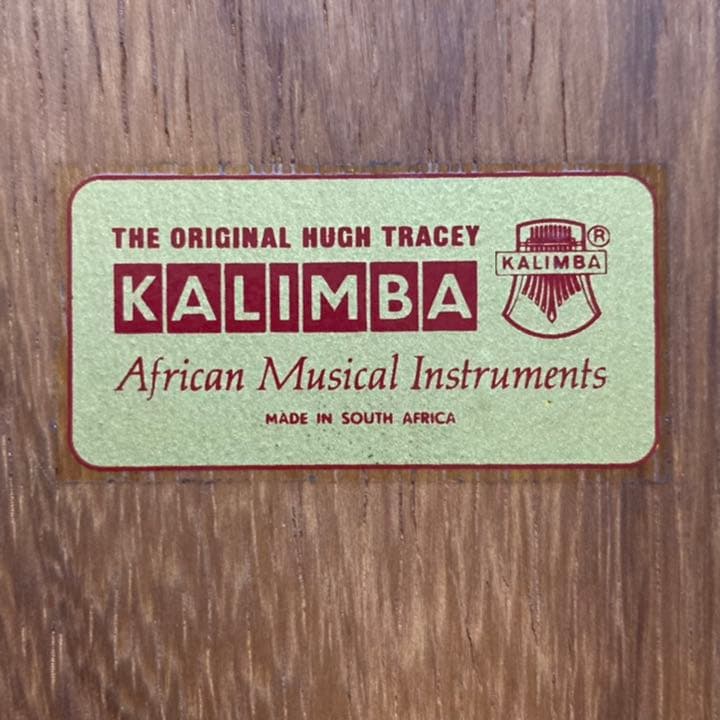 Hugh Tracey Kalimba 15 NOTE 80sデッドストック
