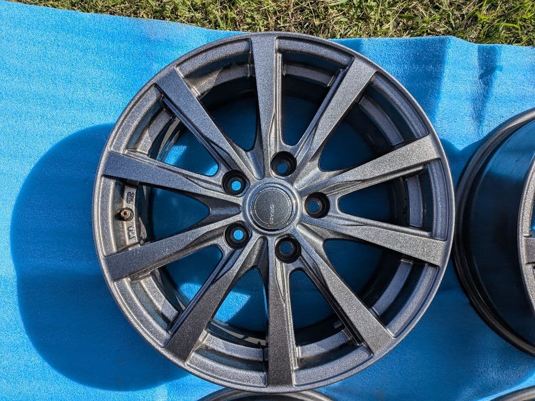 おくら　2/2 極上品　16インチアルミホイール4本セット