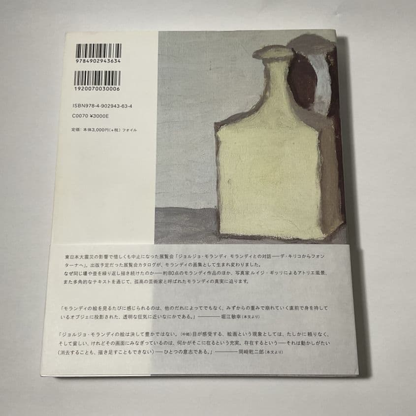 ジョルジョ・モランディ Giorgio Morandi 画集 絶版本