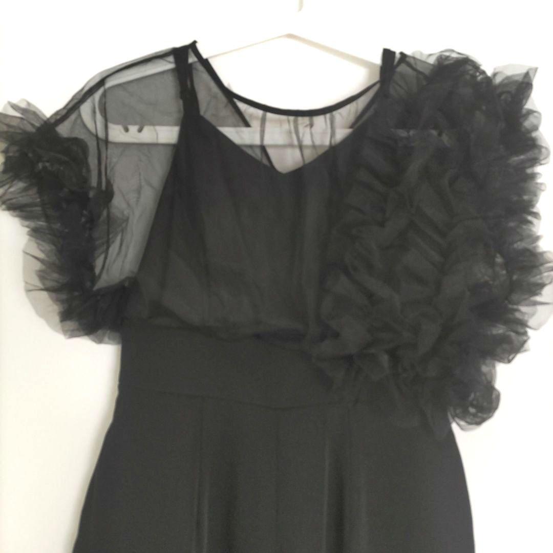 【LAGUNAMOON】チュールドッキング パンツドレス WEB限定 結婚式