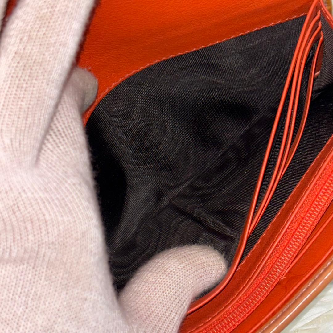 グッチ　長財布　二つ折り財布　リボン　インターロッキング　GGスプリーム　PVC