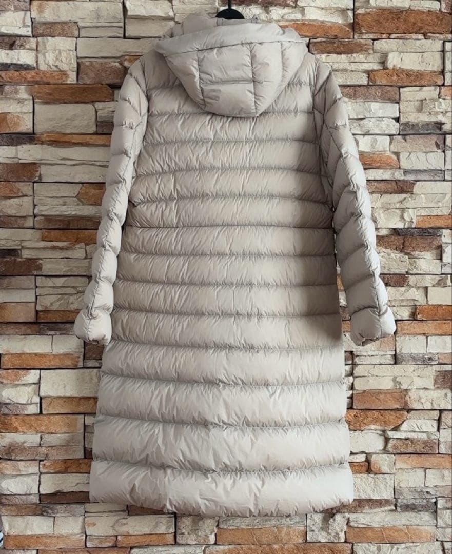 【未使用】ユニクロ　ウルトラライトダウンロングコート　Lサイズ　 ベージュ