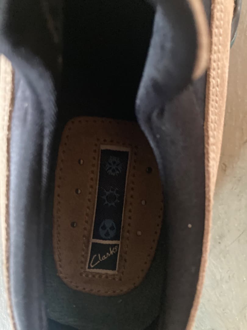 Clarks　クラークス　ウォータープルーフ　スウェード　bean 26