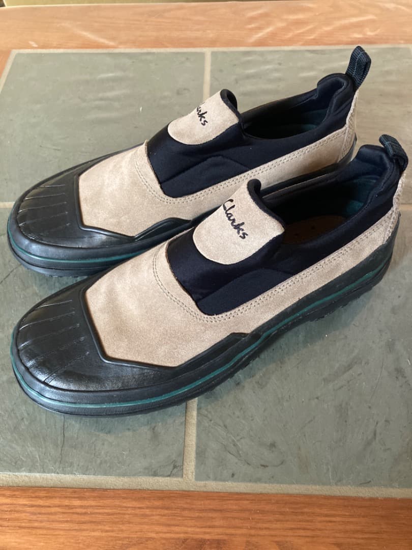 Clarks　クラークス　ウォータープルーフ　スウェード　bean 26