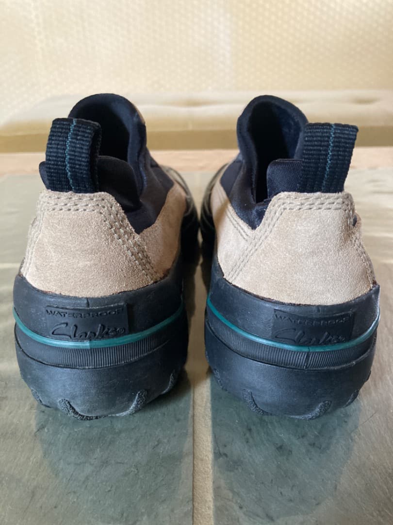 Clarks　クラークス　ウォータープルーフ　スウェード　bean 26