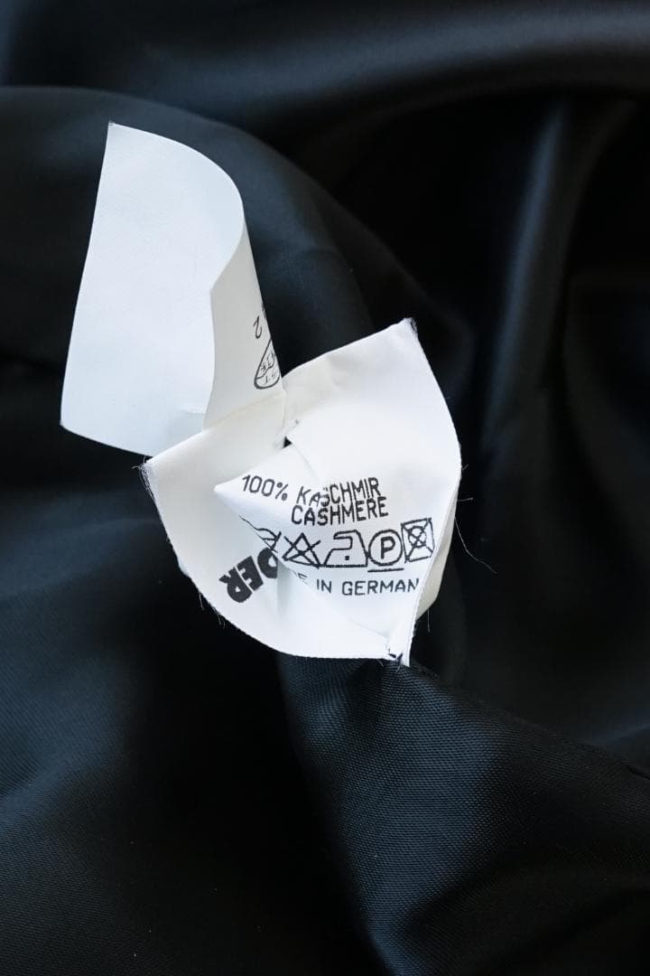 JIL SANDER ジルサンダー カシミア チェスター コート