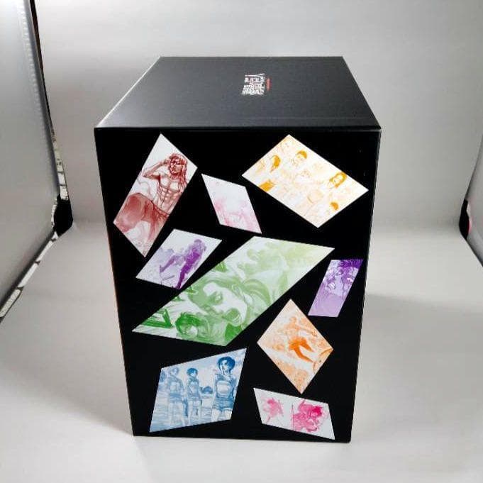 【新品未開封】進撃の巨人 コミック 収納ボックス 全巻 収納 3点セット