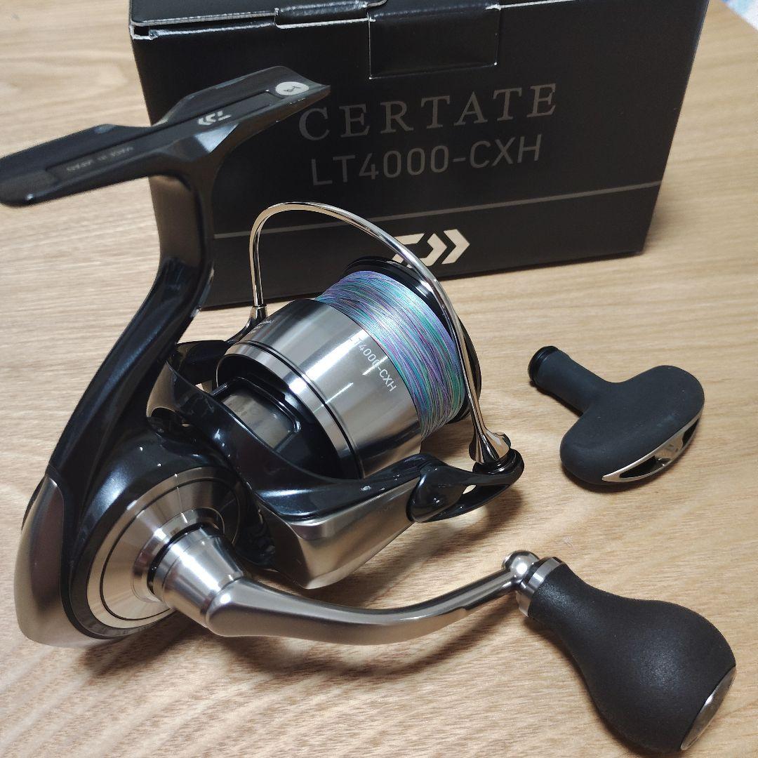 ダイワ24セルテートLT4000CXH RCSパワーライトノブ付
