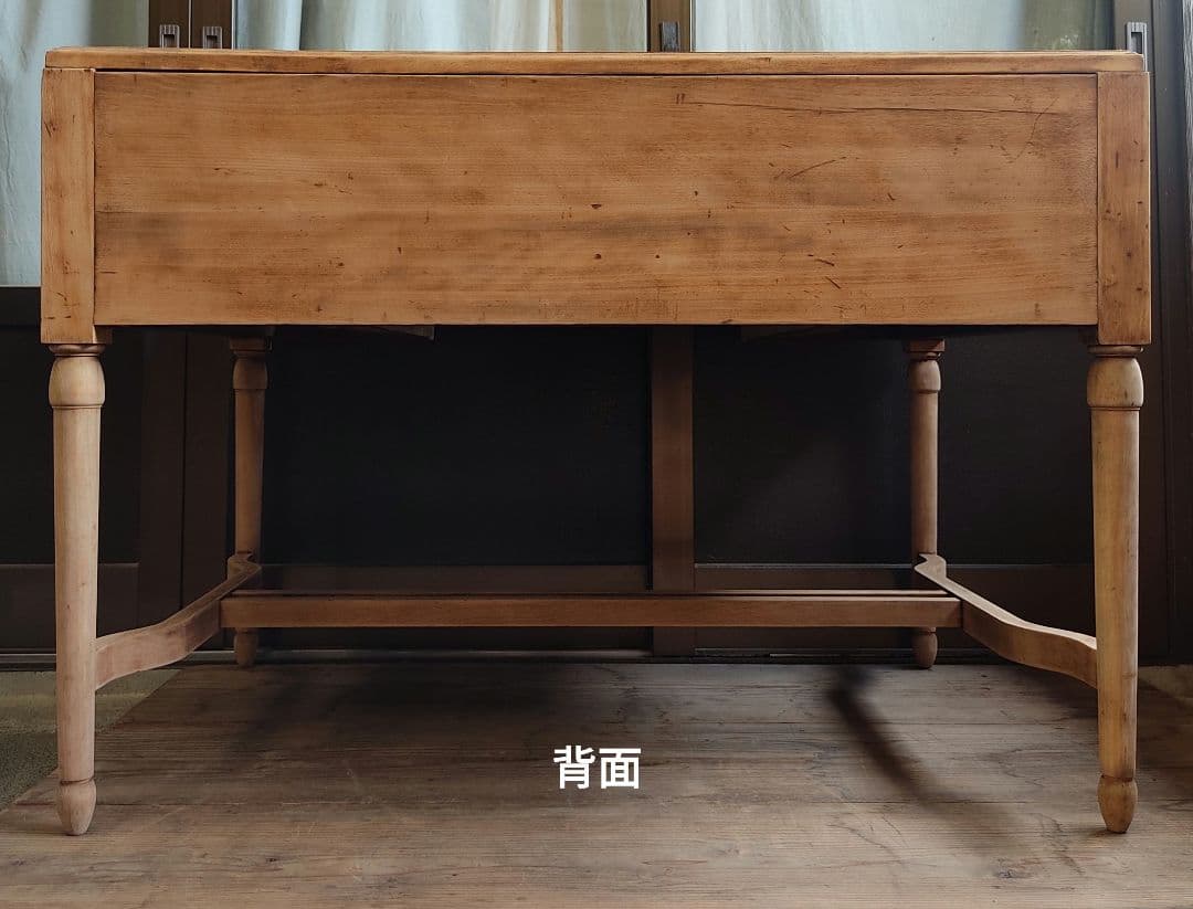 『リメイク アンティークデスク』 古家具 机 作業机