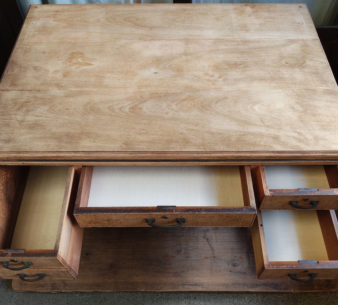 『リメイク アンティークデスク』 古家具 机 作業机