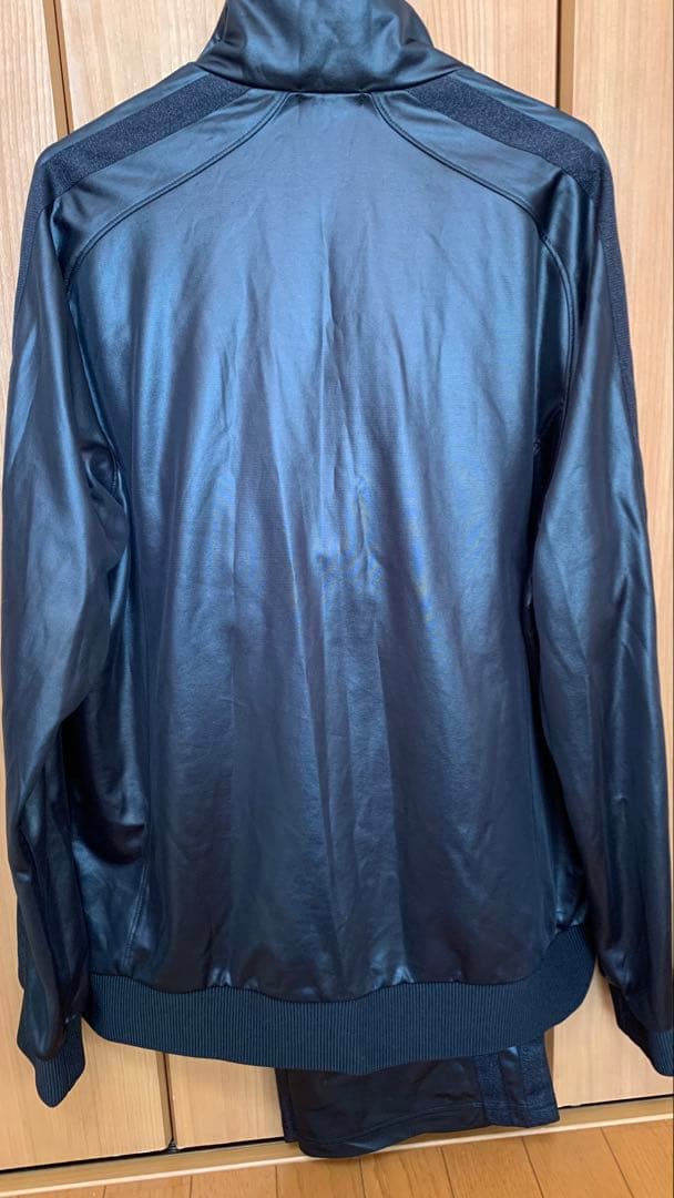 adidasコーティングジャージ、セットアップ上下