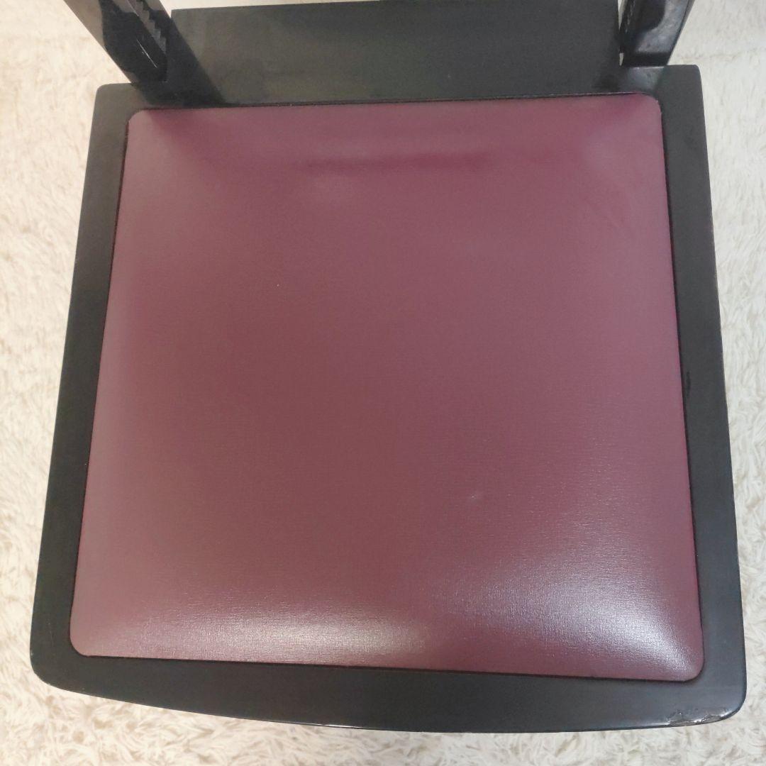 ピアノ椅子　グランドピアノ　背もたれ椅子　トムソン椅子