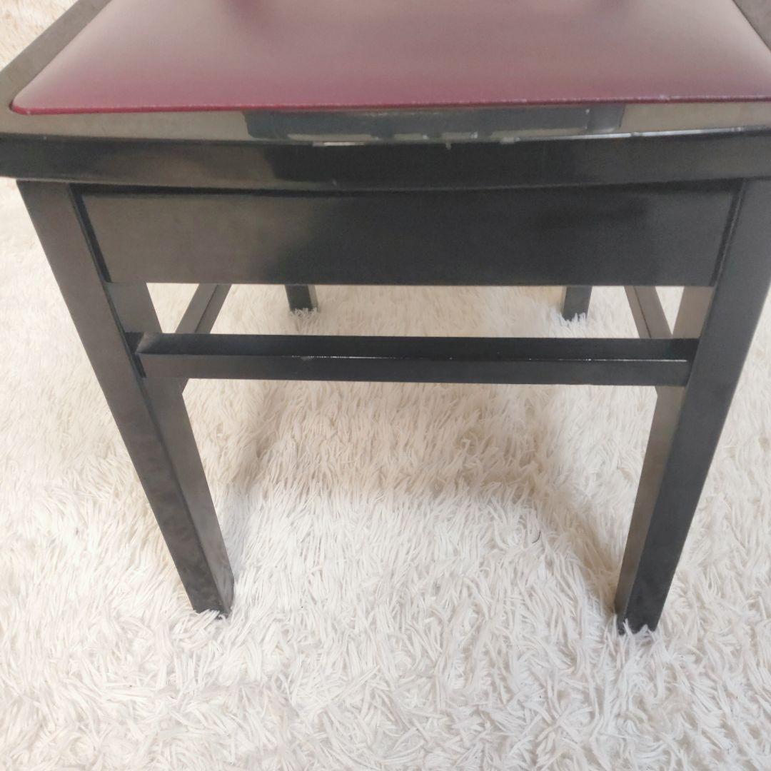 ピアノ椅子　グランドピアノ　背もたれ椅子　トムソン椅子