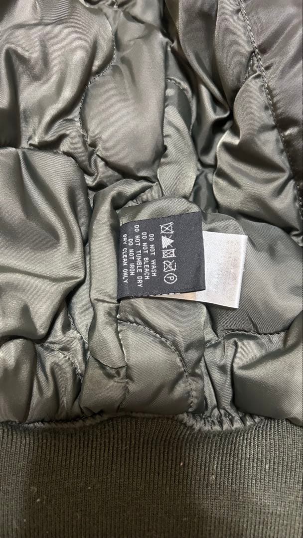 ALPHA INDUSTRIES CWU-45Pフライトジャケット Mサイズ