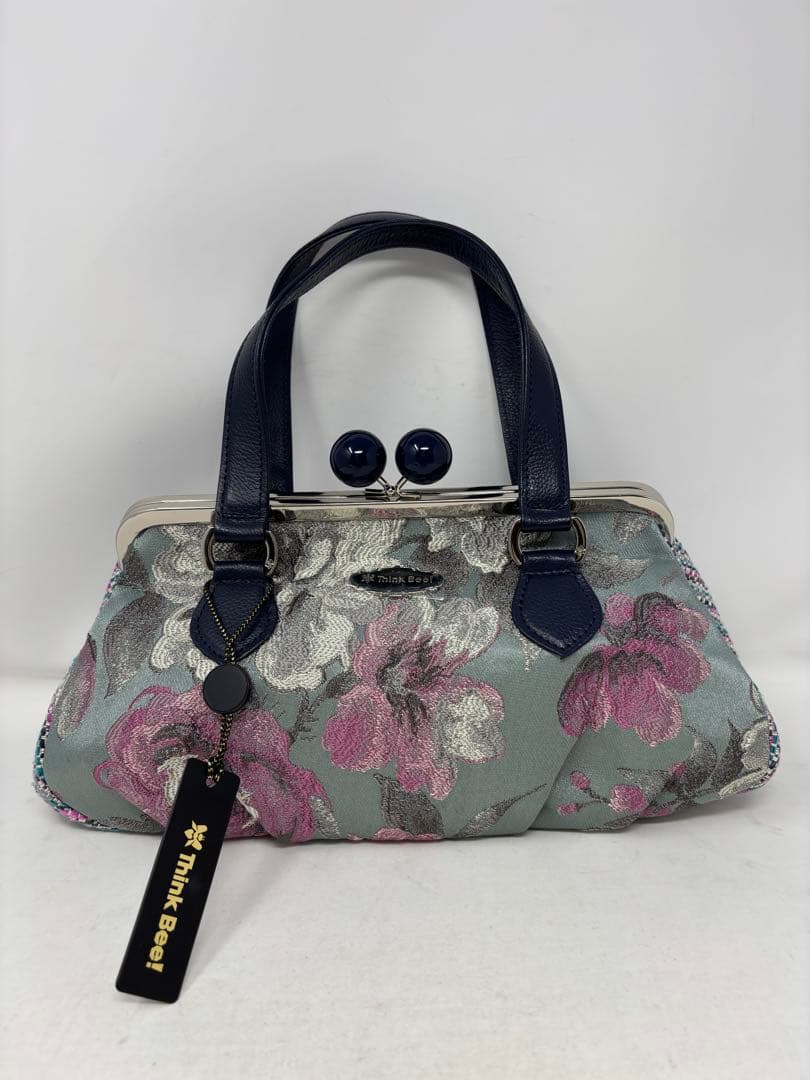 A524 シンクビー！ “ノクターンローズ” 口金バッグ