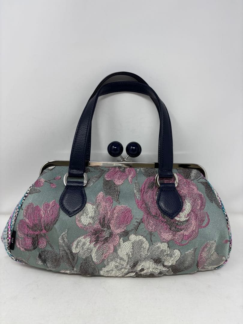 A524 シンクビー！ “ノクターンローズ” 口金バッグ