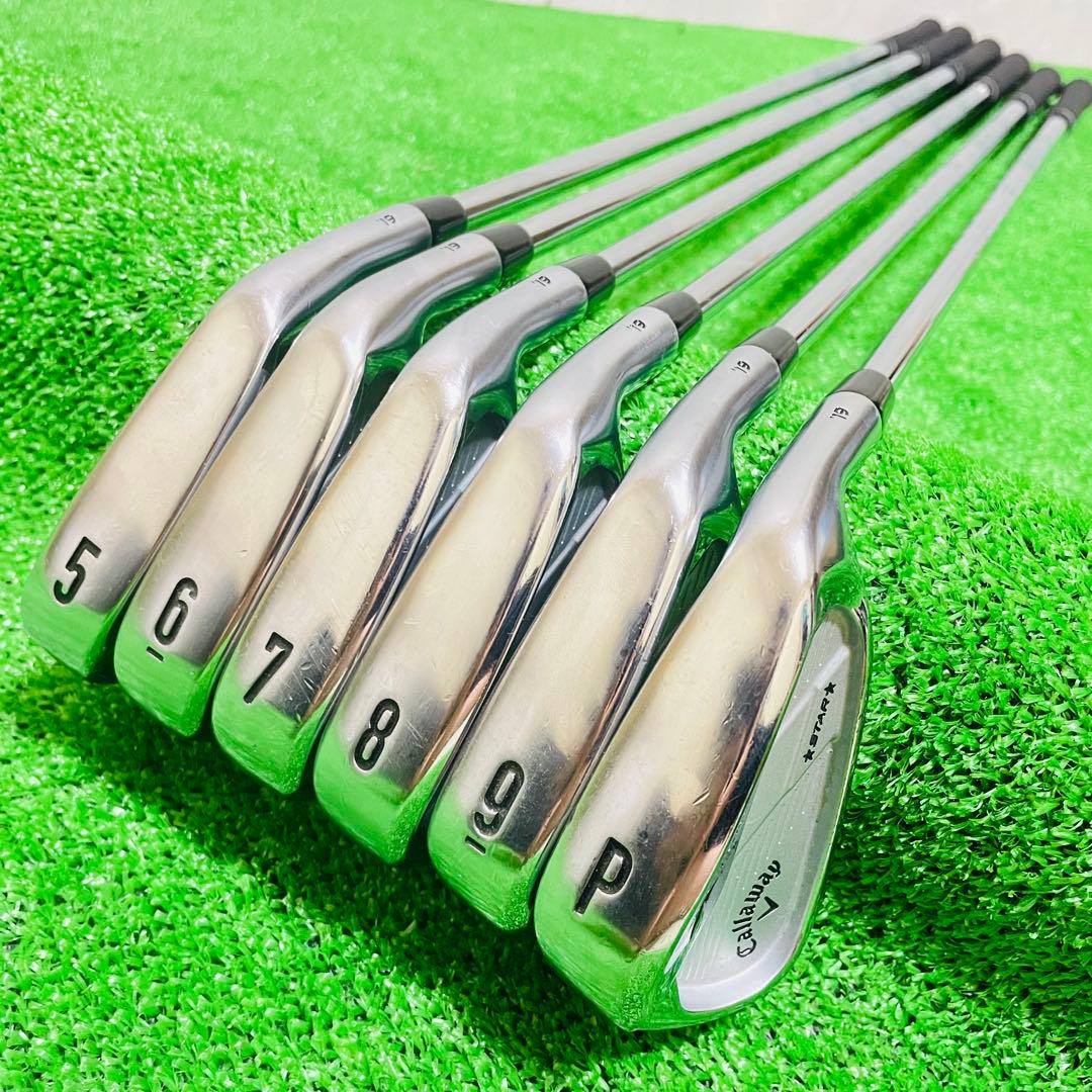 キャロウェイ Callaway X FORGED STAR アイアンセット S