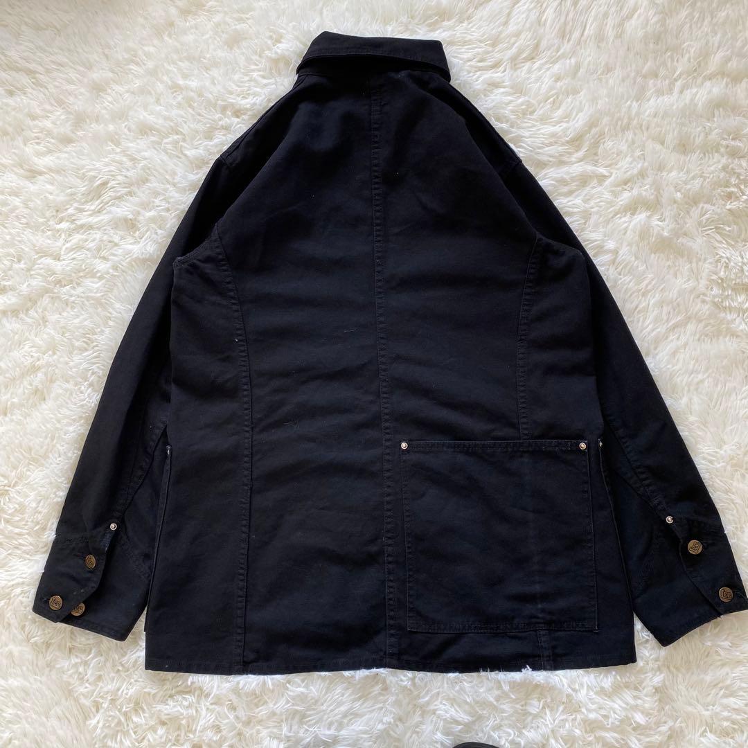 Lee Lyeden コラボ ダブルスナップボタン カバーオール 黒 美品 希少
