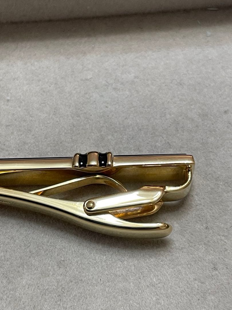 美品　MONTBLANT タイピン　オニキス　 モンブラン