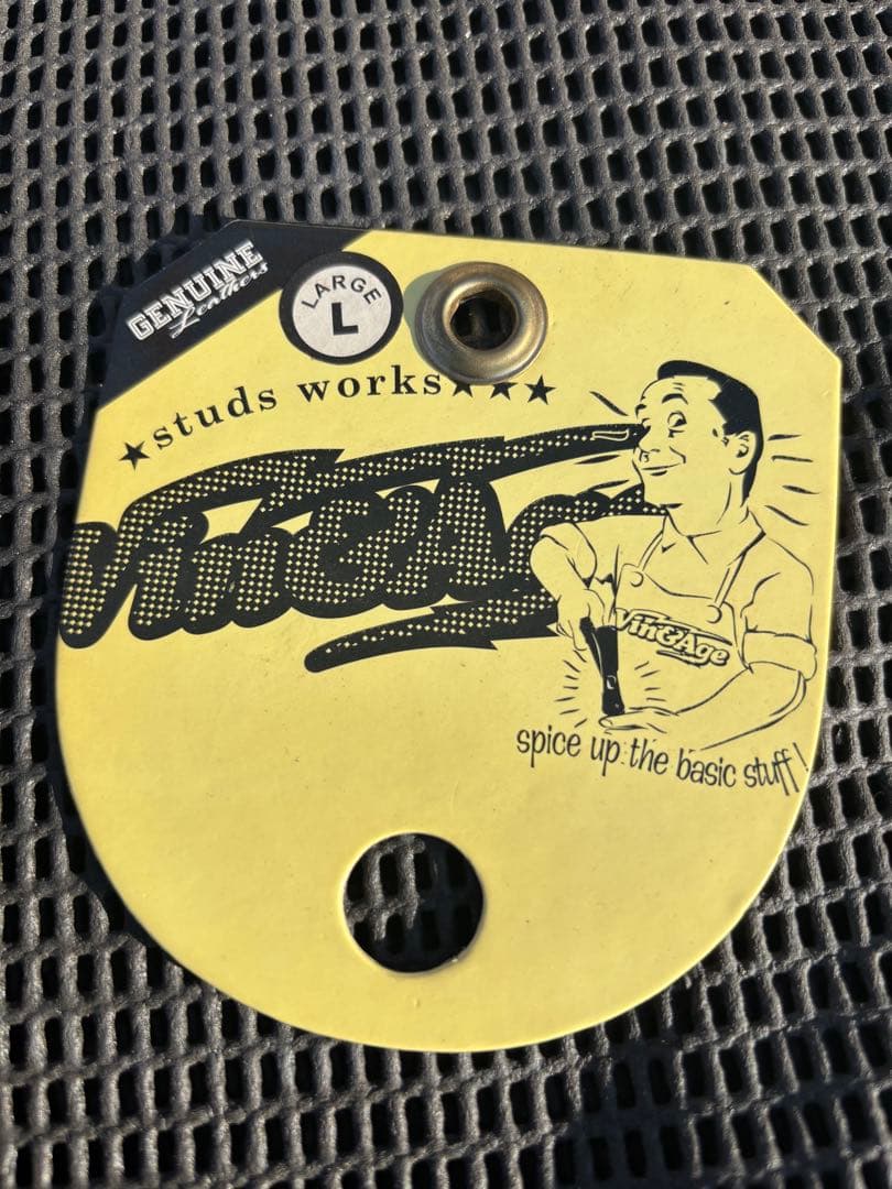 「ゆうスポ」廃盤VIN&AGEグローブL 稲妻サンダーハーレートライアンフ