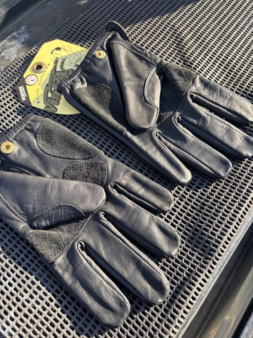 「ゆうスポ」廃盤VIN&AGEグローブL 稲妻サンダーハーレートライアンフ