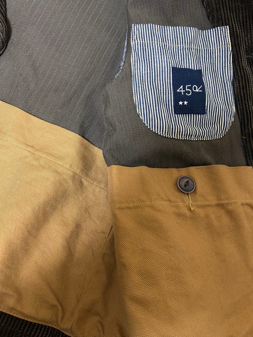 45R 45rpm セルビッチコーデュロイ アニーチロル　ジャケット