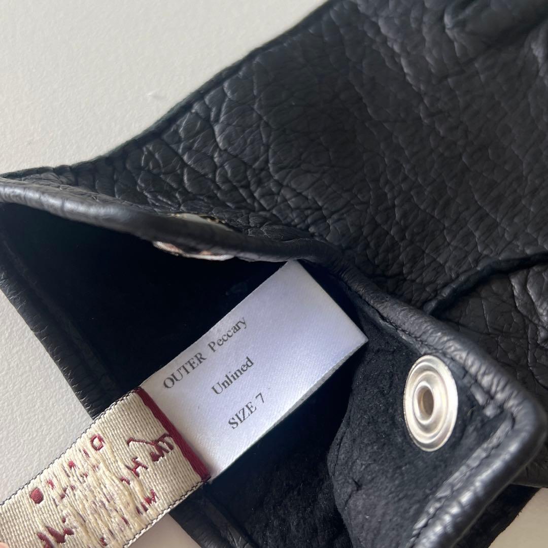 DENTS ペッカリーレザーグローブ