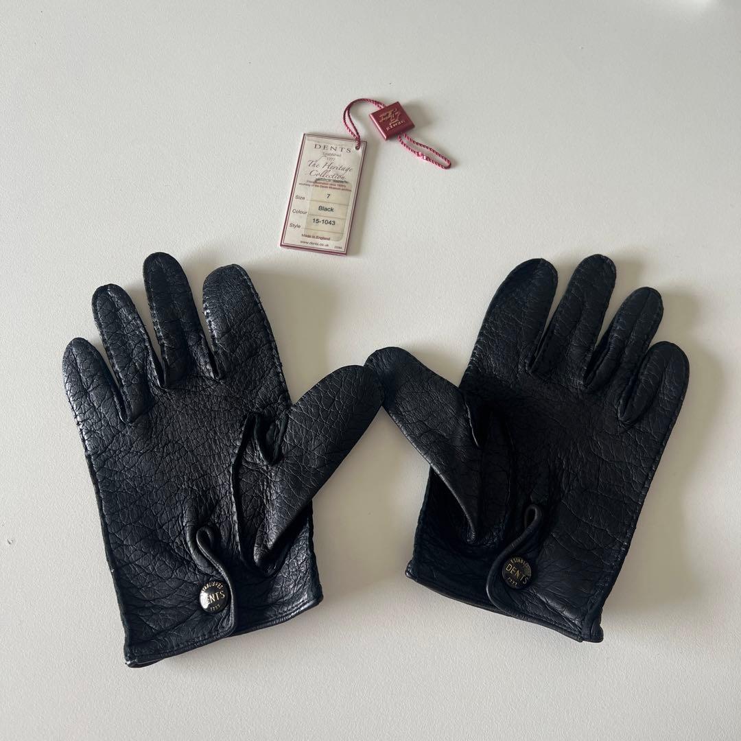 DENTS ペッカリーレザーグローブ