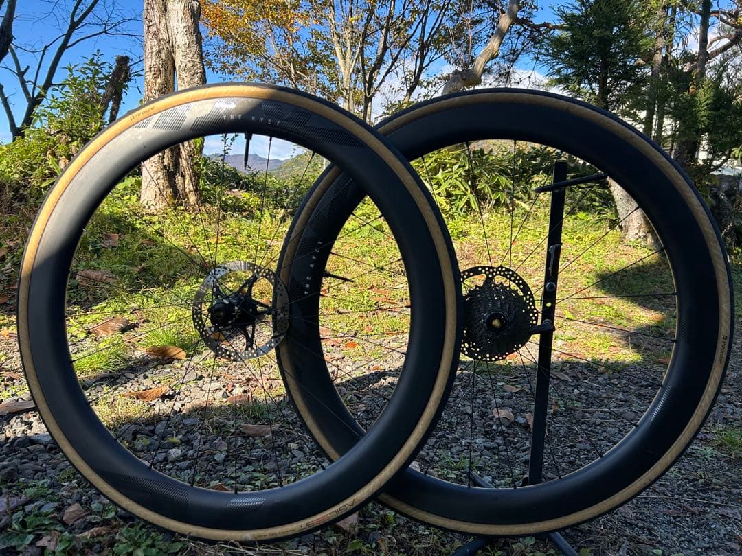 RYETカーボンホイール　ディスクブレーキ　軽量　50mmハイト