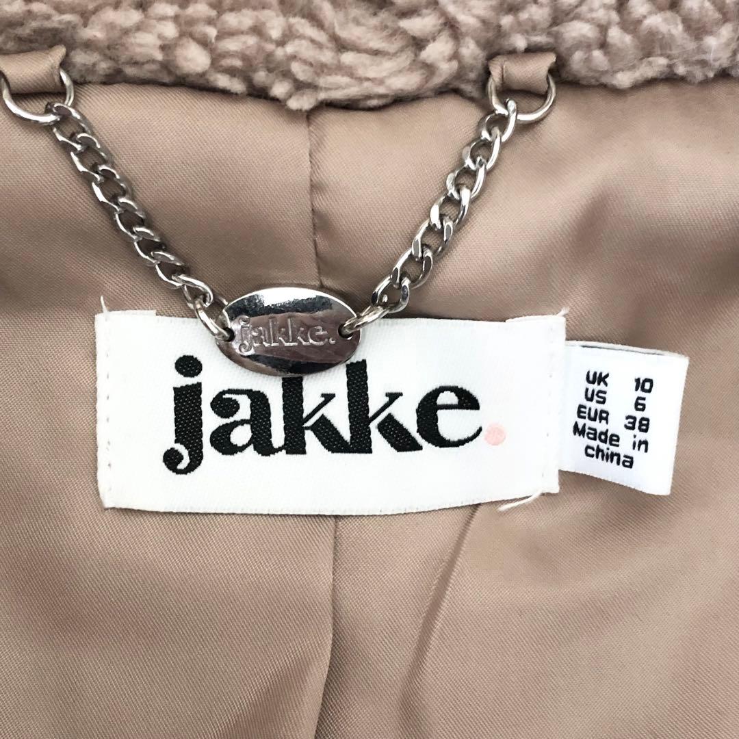 2970A美品　ジャッキー　テディベアロングコート　ベージュ　M