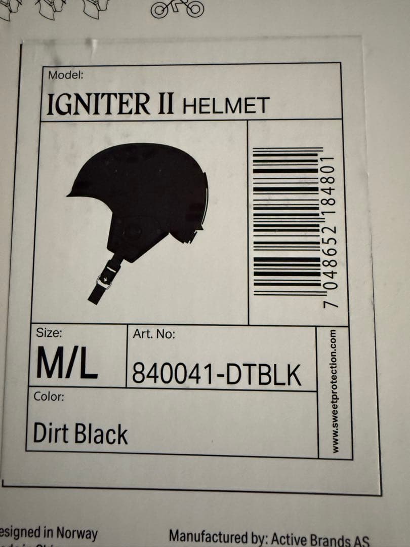 Sweet Protection IGNITER II ヘルメット M/L