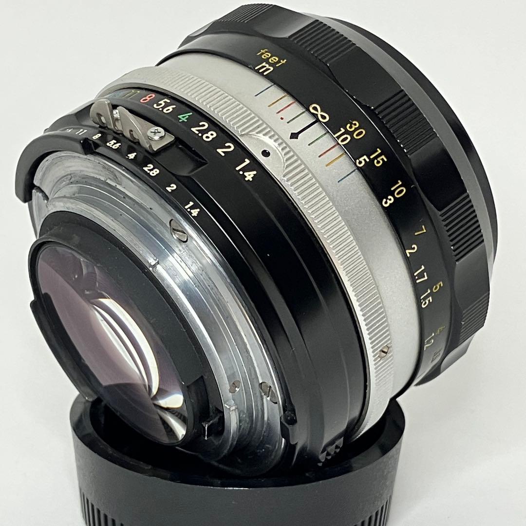 Nikkor-S.C 50mm f/1.4 AI改 単焦点レンズ、オールドレンズ